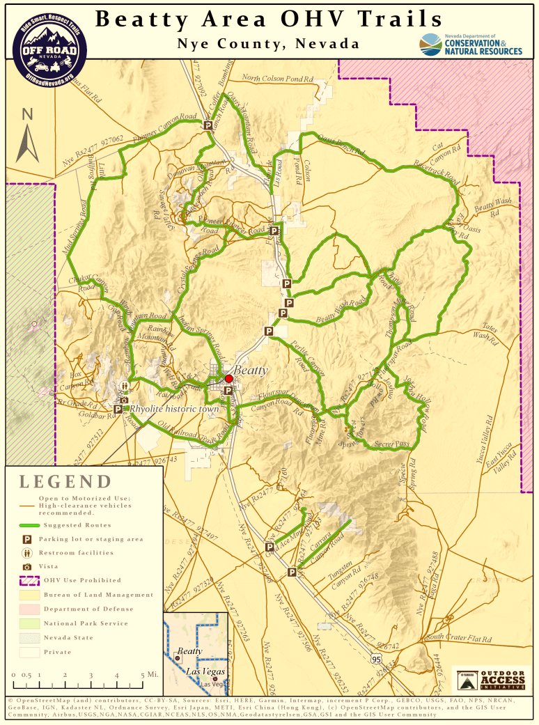 Beatty Trails