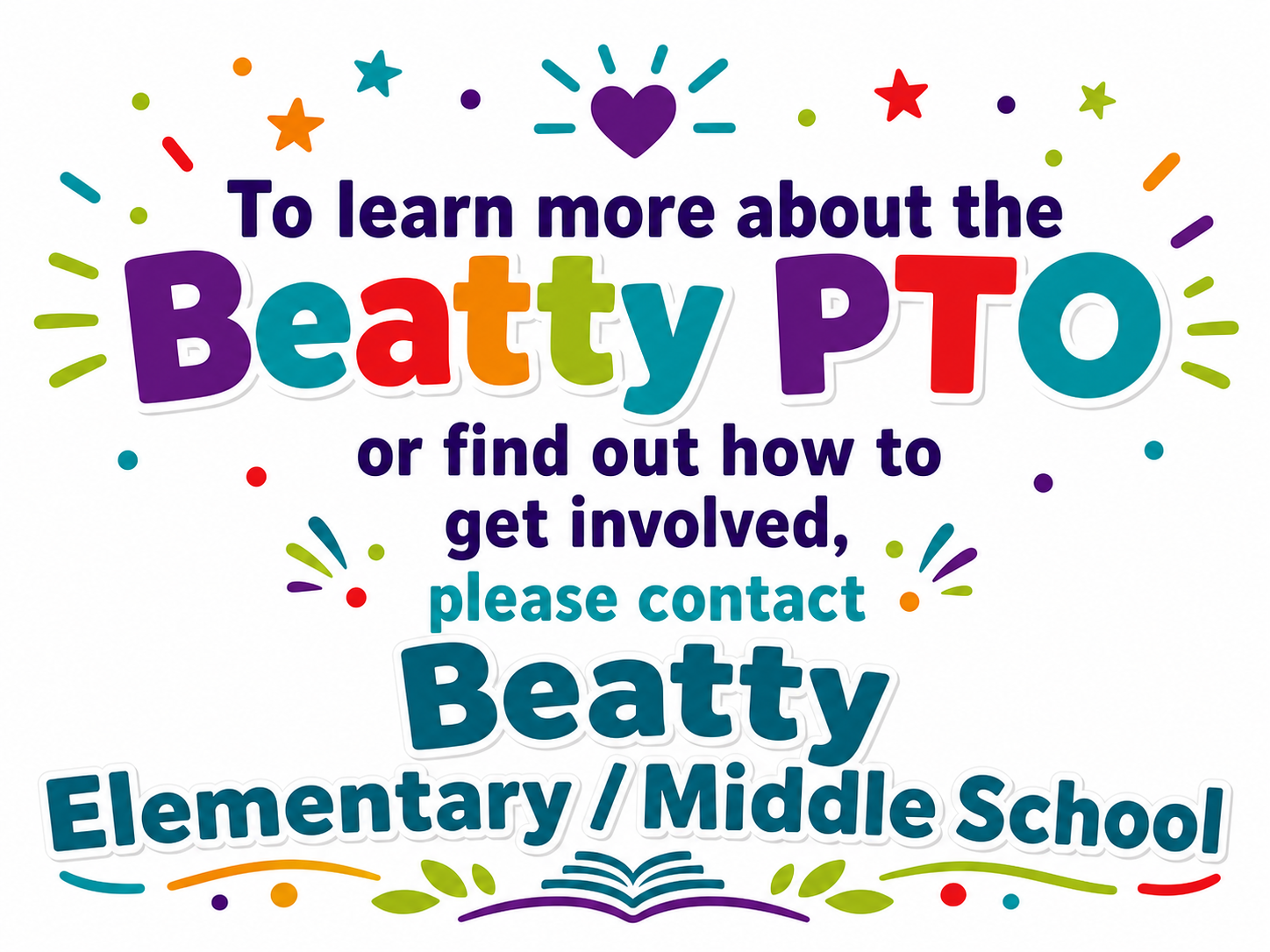Support Beatty PTO